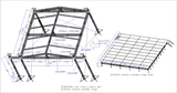 12.5x12.5x8m roof truss and stage drawing