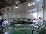 6m circular truss, 400x400mm section size