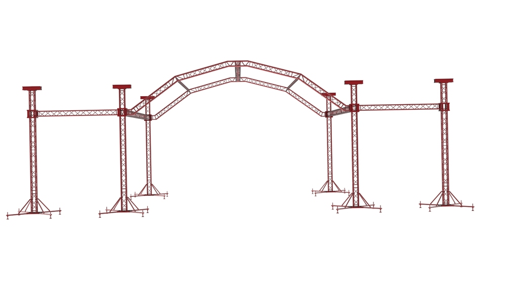polygonal arch truss