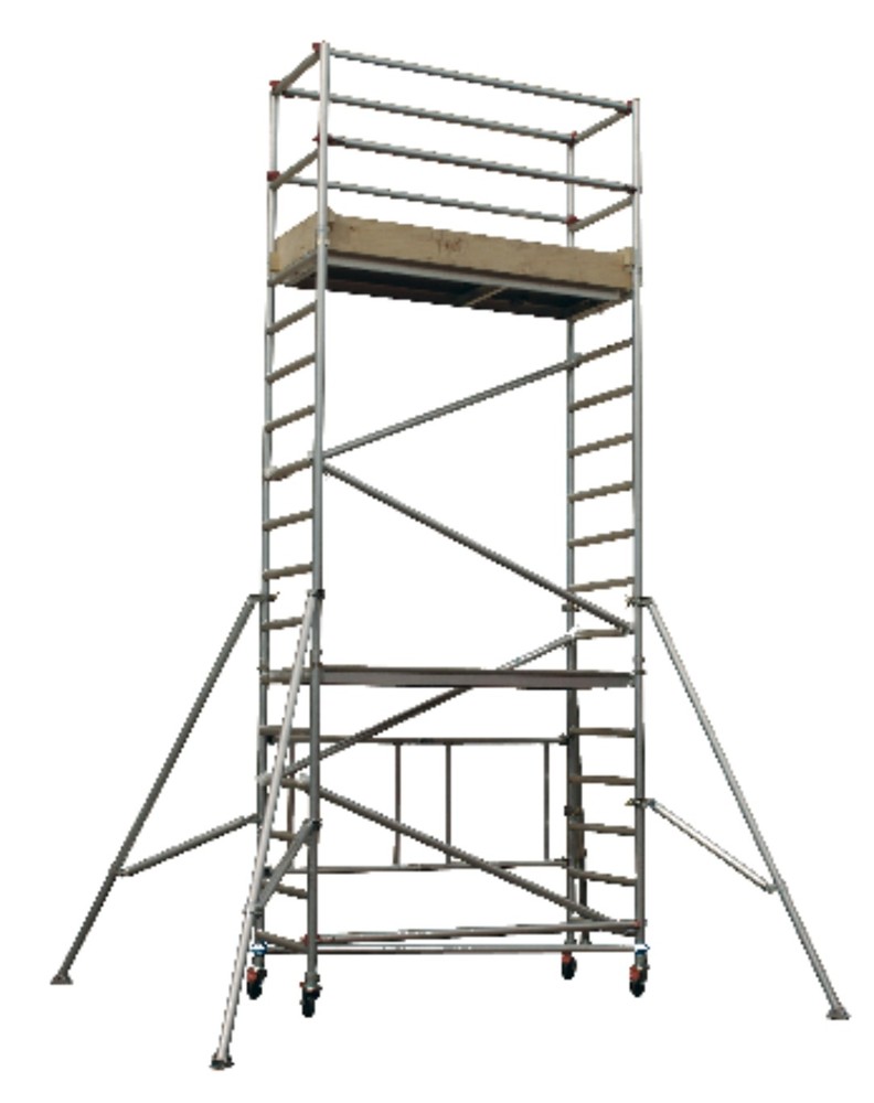 aluminum scaffolding tower