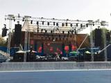 lighting truss & alu barrier