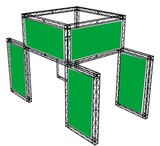 四扇門展覽桁架