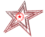 Pentagram wedding truss